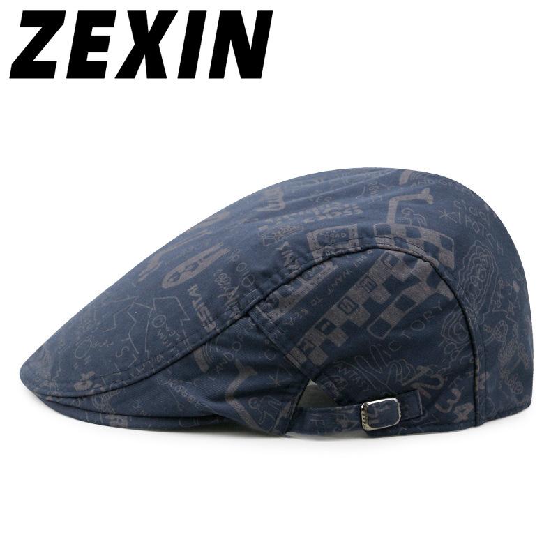 Beret Son Men and Women Fashion Light Shade Cap Outdoor Leisure Women's Hats Spring and Summer Sunscreen Breathable Duck Tongue Hat