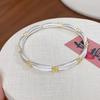 New Chinese Style National Style Osmanthus Bracelet Female Elegant Niche High-end Bracelet Fashionable Exquisite Versatile Temperament Hand Jewelry