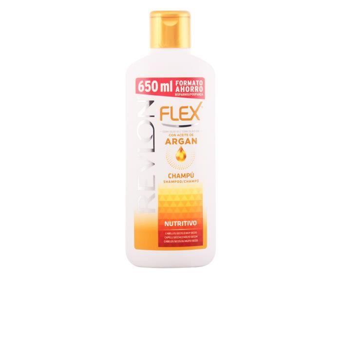 Revlon FLEX KERATIN Shampoo Nourishing Argan Oil 650 Ml