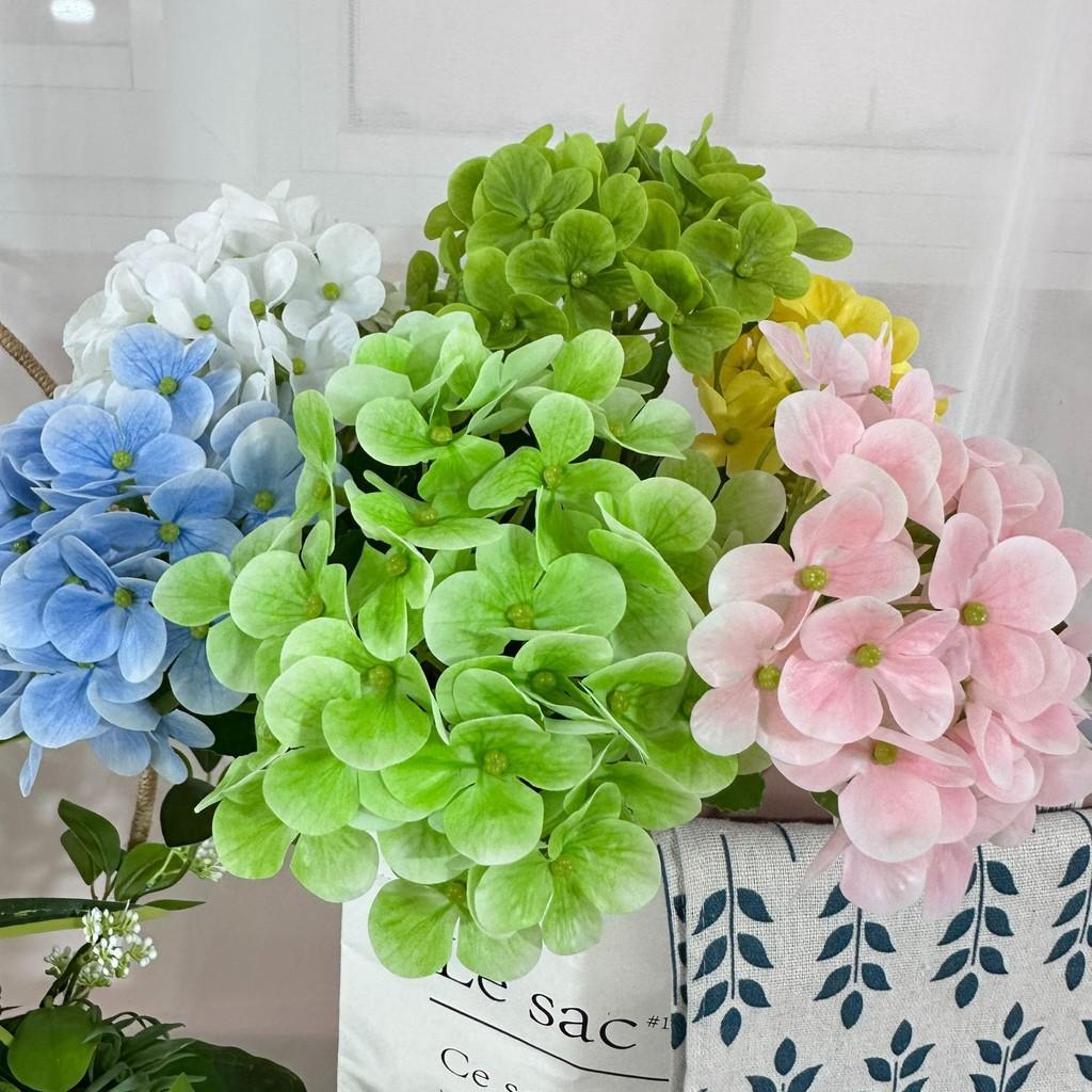 Hydrangea Artificial Flower Wedding Hotel Restaurant Desktop Decoration Ornament