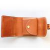 Belted Wallet Original Tochigi Leather Made in Japan Genuine Leather Chocolate [Porco Rosso] [sokunou]