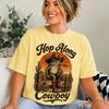 Comfort Colors Hop Along Cowboy Frog Shirt, Funny Frog Cowboy Tee, Western Frog T-Shirt, Country Frog Tee, Cute Frog Shirt, Cute Western Tee