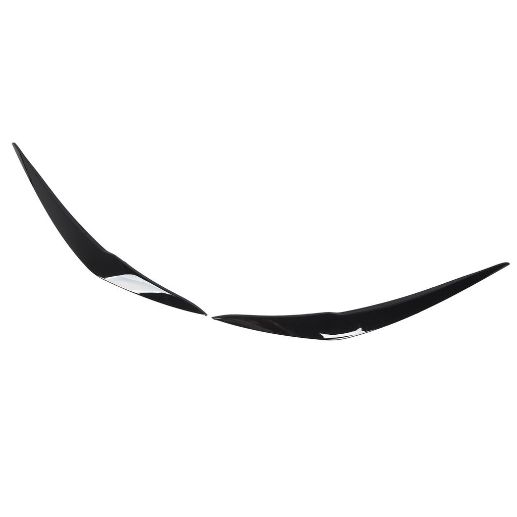 1 Pair Headlight Eyebrow Left Right Front Headlamp Eyelid Cover Trim Fit for 1 Series F20 Facelift