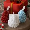 Easy To Clean Silicone Mold for Candle Making 3D Pinecone Shape Ornament Perfect Present for Crafting Enthusiasts