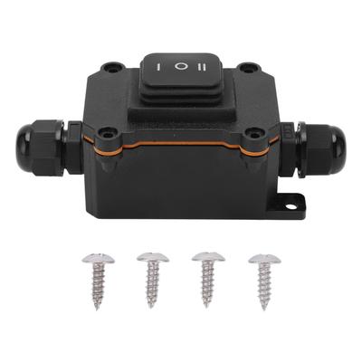 3 Position ONOffON Rocker Switch 12V 16A IP68 Waterproof Universal for Car Boat Ship RV