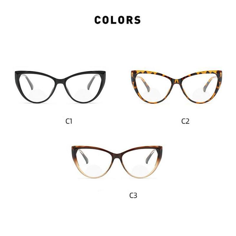 Vintage Cat Eye Women Reading Glasses Plus Degree Magnifier 0 To +4.0 For Middle Aged And Old People