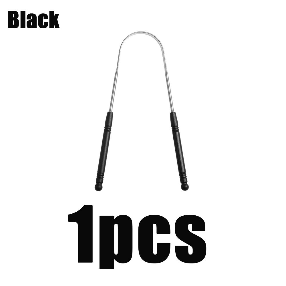 1pcs Tongue Scraper Stainless Steel For Adult Cleaner U-Shape Easy To Tongue Clean Reduce Bad Breath Oral Hygiene Care Tools