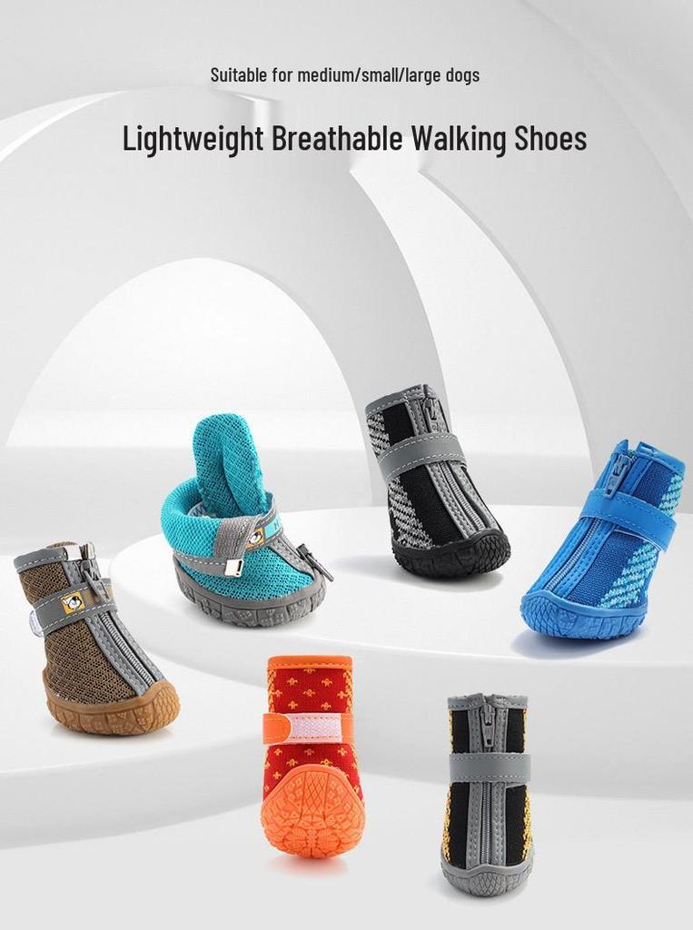 Breathable Non-slip Dog Shoes for Small Breeds