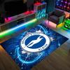 Brighton & Hove Albion Football Design Crystal Velvet Carpet Cozy Non?Slip Printed Rug For Bedroom Living Room Entrance