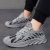 Men's shoes summer new low-top dad shoes fly-woven mesh breathable casual sports shoes young and young students running shoes