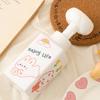 Blumenschaum Schäumende Flasche Kreative Pressart Spenderflasche Niedlicher Badezimmer Lotion Duschgel Handseife Aufschäumer