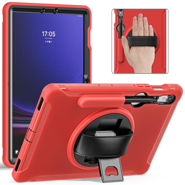 

Case For Galaxy Tab S10 Lite S9 FE S8 S7 SM-X400 406 X520 526 X710 716 X510 516 700 706 T870 875 Cover For S6 10.5 2019 T860 865 S10 Lite SM-X400 406 красный