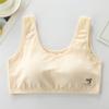 Teen Girls Middle High School Puberty Thin Wireless Cotton Sports Bra Vest