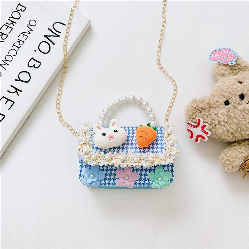 Trendy Kids Shoulder Bag Adorned With Chic Beads Ideal For Everyday Use