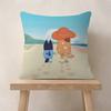 Federa per Cuscino Carina Cartoon Bluey Fresca Per Camera da Letto e Salotto Copricuscino Decorativo per Divano