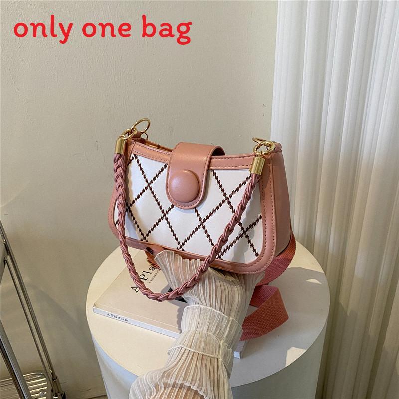 Modern Pu Pearl Chain Crossbody Bag With Magnetic Closure For Daily Casual Use