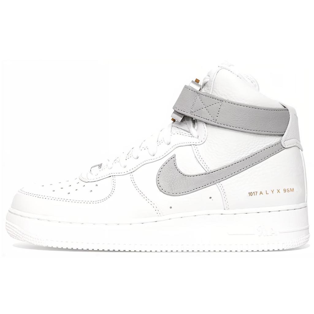 New Nike Air Force 1 High 1017 Alyx 9SM White Grey CQ4018-104