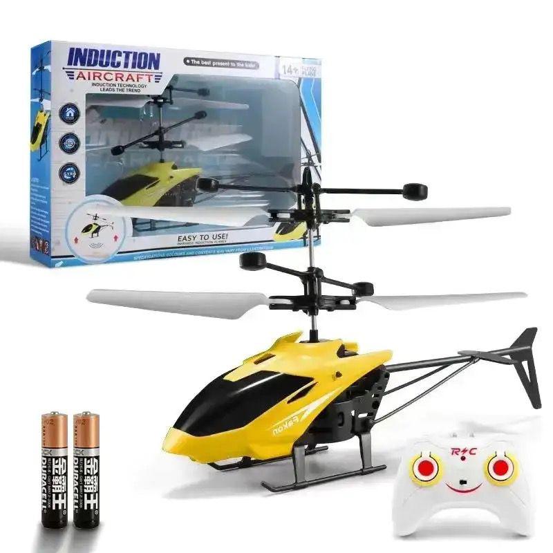 

Левітуючий дрон з контролером - вертоліт із дистанційним керуванням для приміщень для дітей, акумуляторна та міцна іграшка 3