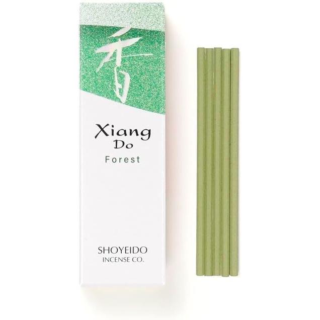 Shoeido Incense Xiang Do Forest ST 20 pieces with simple incense holder #214541