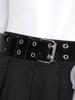 Women's Sexy Cosplay Policewomen Uniform Set Short Sleeve Crop Top Mini Skirt