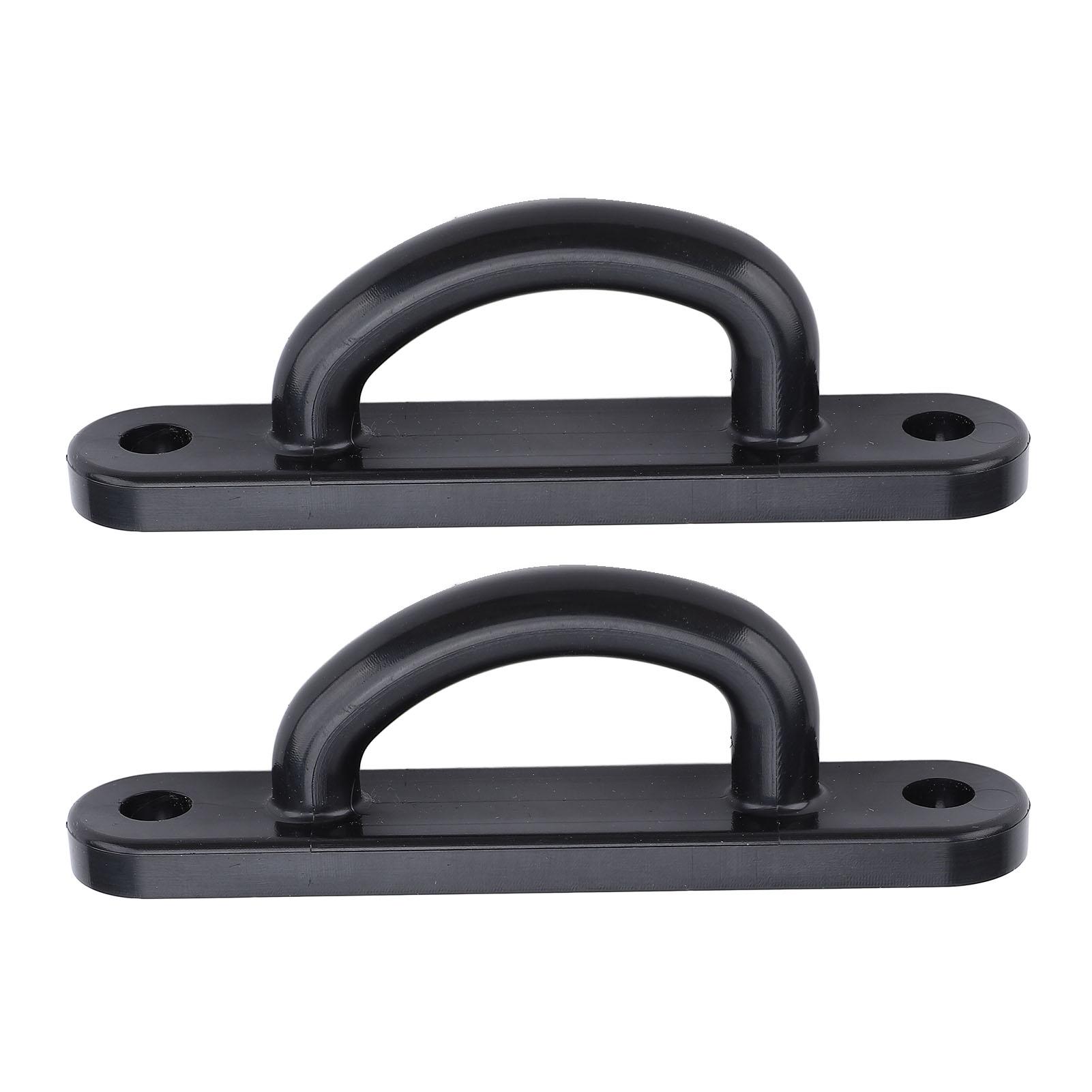

2PCS Rotary Latch D Striker Plate 4in Length Long Lasting Use 5423020000 for Ranch Truck Cap Glass