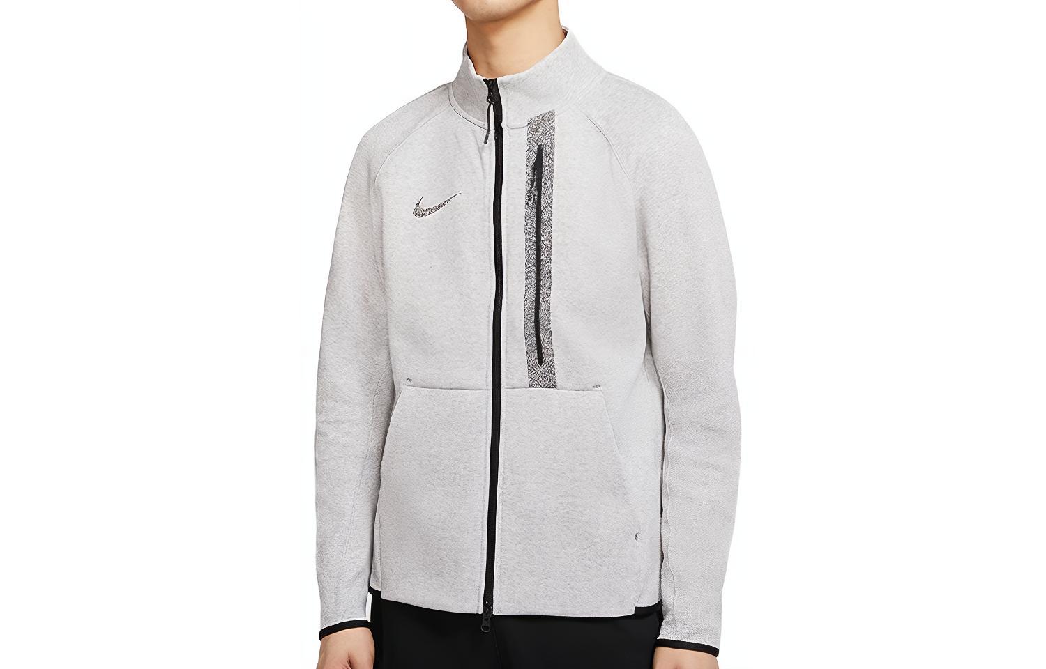 Nike Jackets Men s Gray Stand Collar Moderate Other CJ4501-902 M