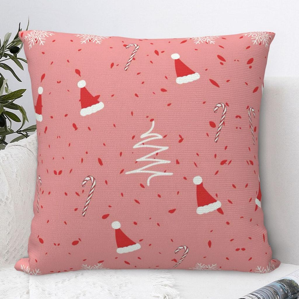 Pillow Case Plaid & Holiday Christmas Soft Pillow Cover Kawaii Cushion Cover Custom DIY Pillowcases Office Car Home Decorative