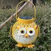 Waterproof Solar Light Metal Owl Light, Outdoor Lantern, Powered Garden Hanging Floral Lantern for Patio Yard Porch Eco-friendly Lighting