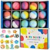 Bath Bombs for Kids with Surprise Inside, 15 Pack Kids Bath Bombs Toys