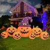 Halloween Inflatable Toys Terror Decorations Built-in LED Lights Courtyard Prop Inflatable Model Outdoor Ornament Party Garden