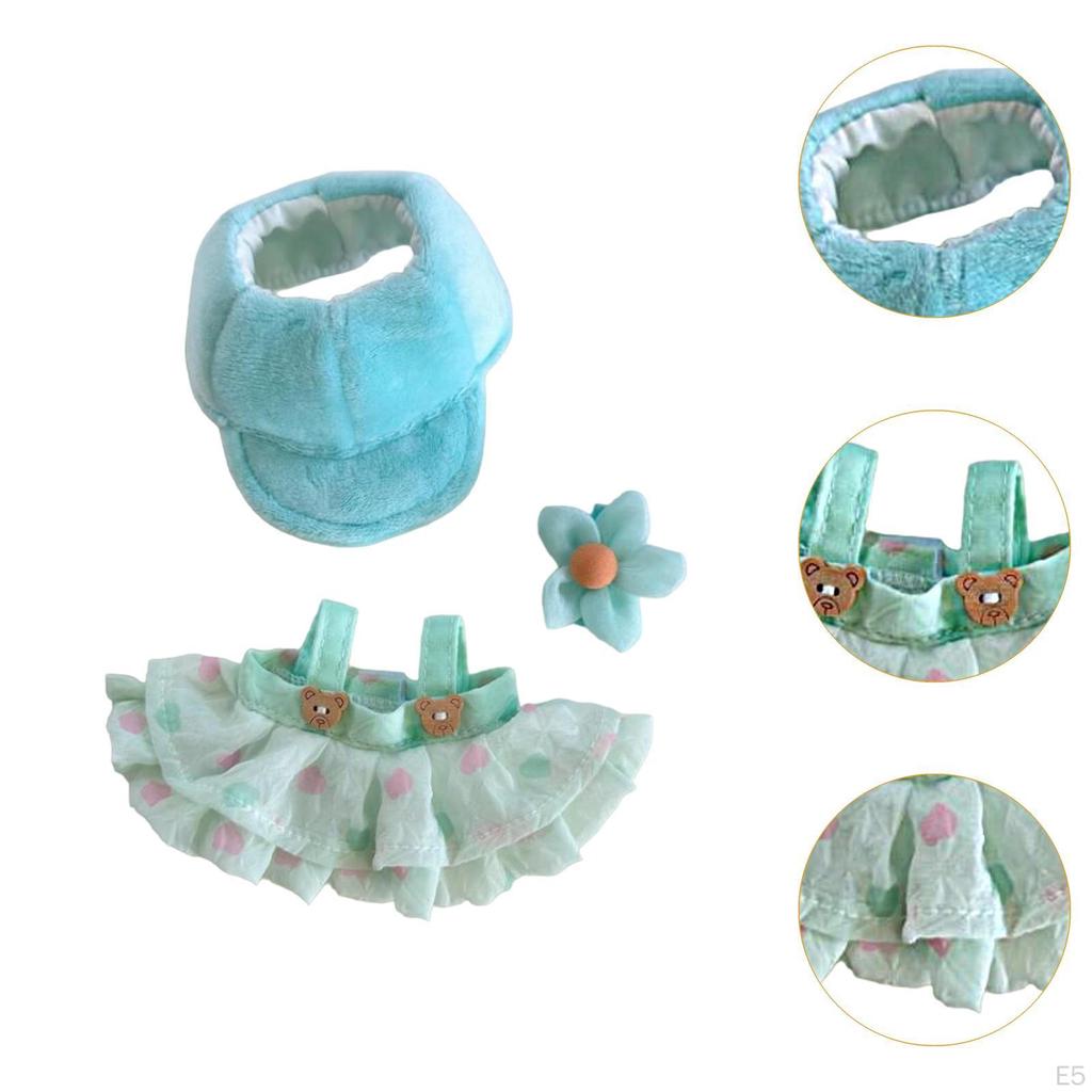 17cm Doll Clothes Set Cute Suit,Doll Accessories,Girl Clothing for Girls