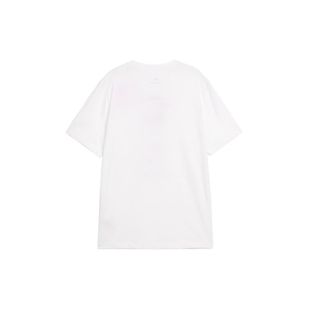 Nike Alphabet Logo Print Pullover Crew Neck T-Shirt Men Tops White DZ2876-100