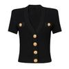 Spot 2025 Spring/Summer Women's Knitted Classic Short-Sleeve Cardigan Jacket