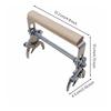 Beehive Frame Lifting Clamp Wooden Handle Lifter Metal Body Apiary Tool for Beekeepers,