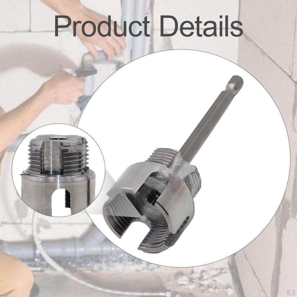 Pipe Thread Cutting Device for Internal And External Home Repairs