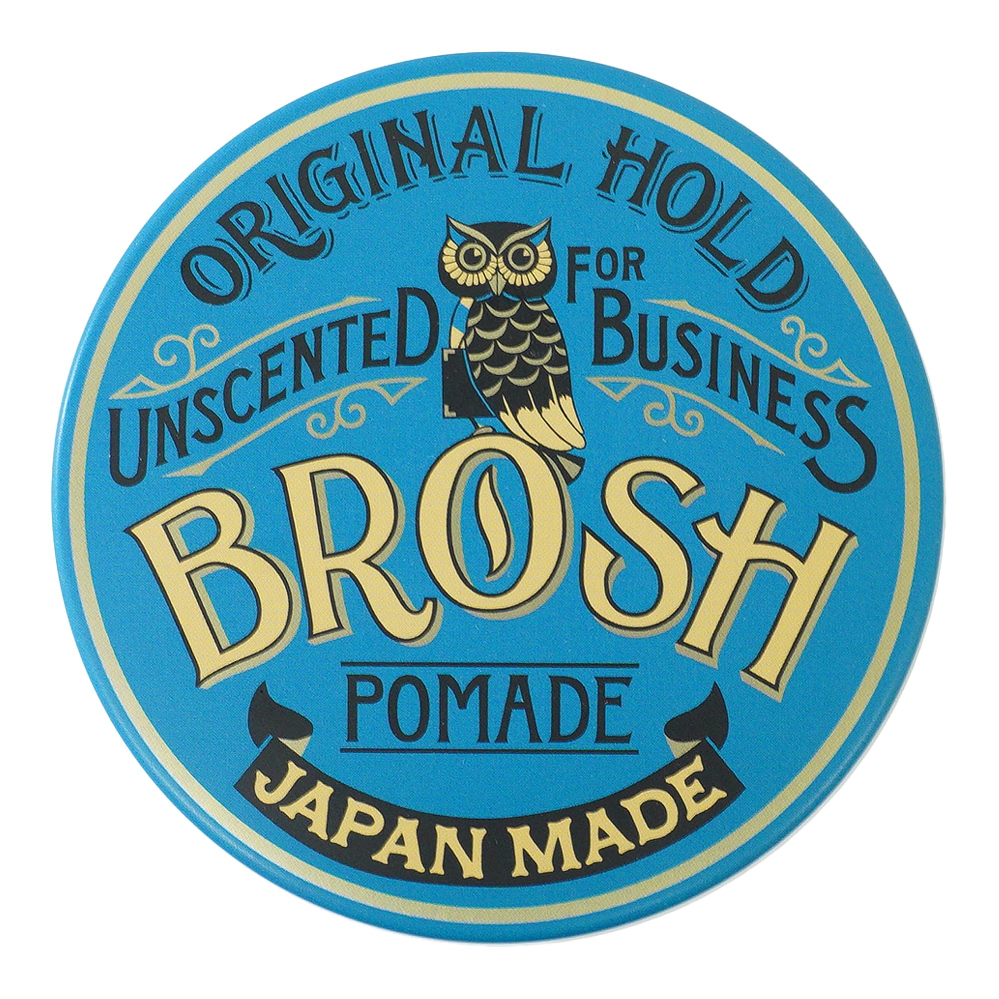 BROSH POMADE UNSCENTED 115g Unscented Medium Hold Pomade for Business