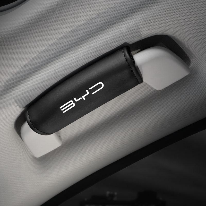 

1Pcs PU Leather Roof Handle Anti-scratch Protector Case For BYD Tang E6 F3 Atto3 Yuan Plus Song Max F0 G3 I3 Ea1 Dmi 2din S7 E3