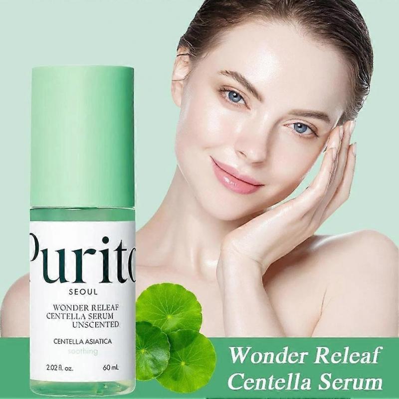 60ml Purito SEOUL Wonder Releaf Centella Serum Unscented, Anti-Aging Skin Care