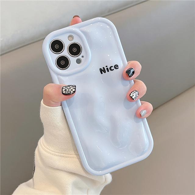 

Противоударный чехол для телефона с милым медведем и 3d буквами метеорита для Iphone 14 11 12 13 Pro Max, мягкая задняя крышка с забавным мультяшным рисунком