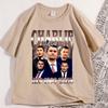 Charlie Kirk Bedrucktes Grafik-T-Shirt Kurzarm Charlie Kirk Rip 19932025 T-Shirt Lustiges Vintage-T-Shirt Unisexs Designer-Kleidung