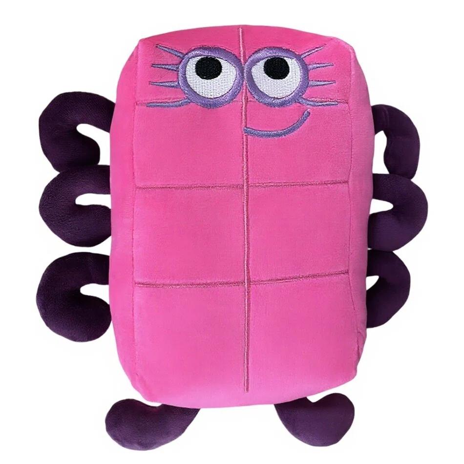 14-30Cm Engelse Animatie Digitale Bouwstenen Pluche Pop Wiskundig Pluche Speelgoed Spel Pluche Pop Decoratie Verjaardagscadeau