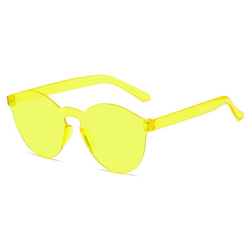 Fashionable New Trend Tiktok Sunglasses Female Travel Disco Funny Anti Ultraviolet Net Red Sunshade Glasses For Male
