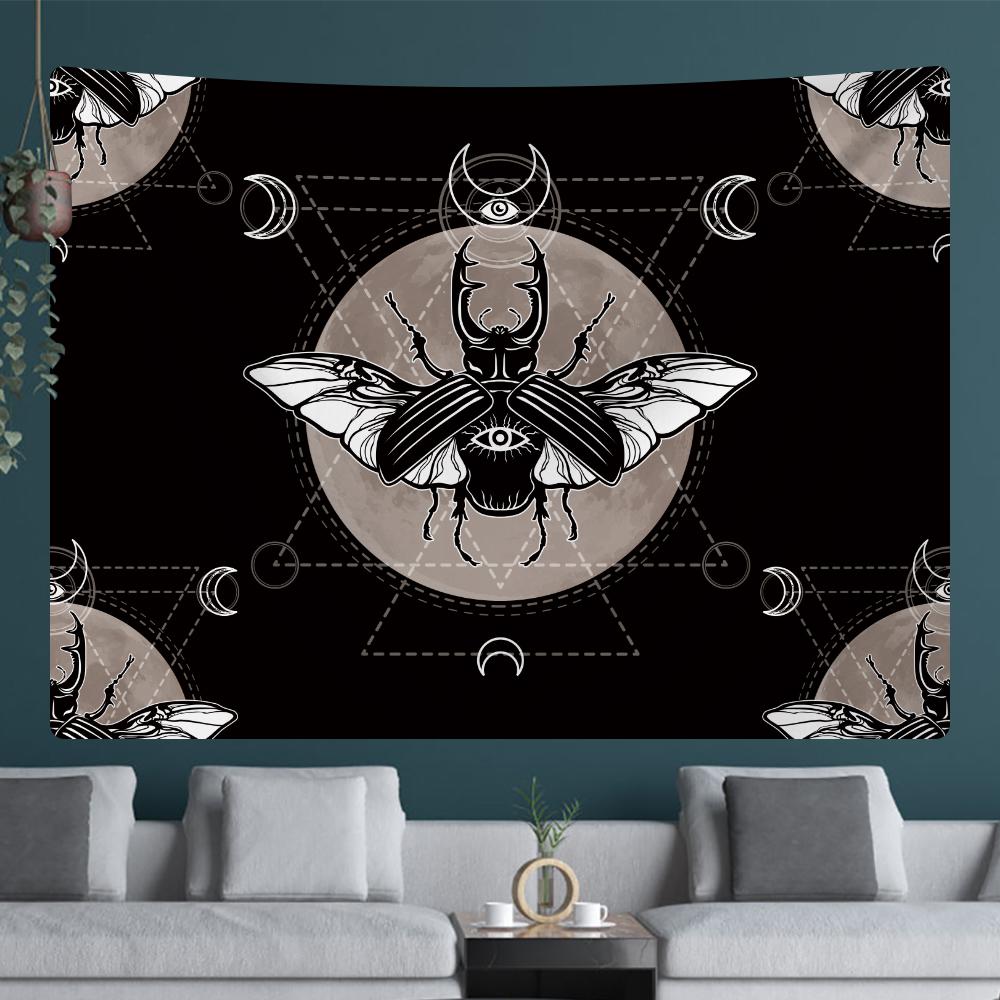 

Метелик Таро Гобелен Хіпі Стиль Бохо Настінний Декор Фон Тканина Простирадло Спальня Кімната Естетика Домашній декор 230X150CM