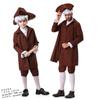 New European Medieval Parent-child British Lawyer Children's Prince Suit Literary Judge Officer Retro Tuxedo