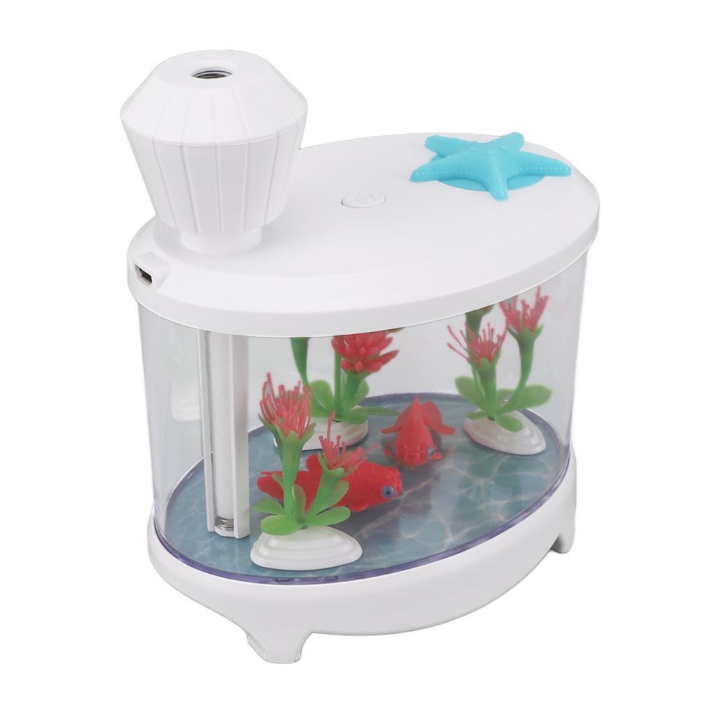 Micro Landscape Humidifier Fish Tank Modeling Ultra Sound USB Low Noise Essential Oil Aromatherapy Humidifier for Car