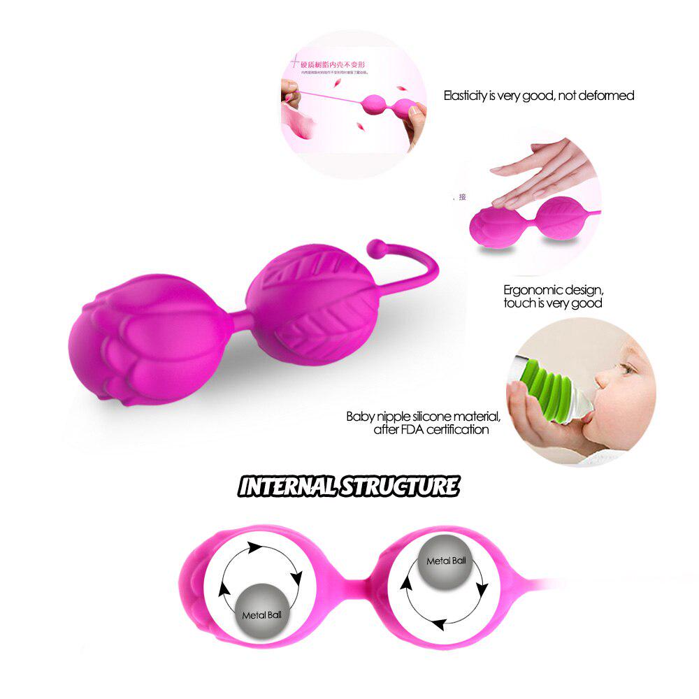Kegel Ball Vagina Exercise Tighten Trainer Silicone Ben Wa Balls Love Ball Sex Vaginal Bolas Vibrator Sex Products for Women
