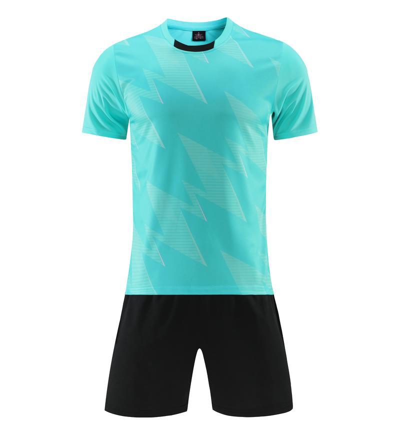 

Football Jersey Set Men S Training Jersey Long-Sleeved Student Sports Clothes Competition Jersey Women S Football Jersey Quick-Drying Class Uniform 4XL світло-зелений колір