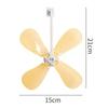 Air Conditioner Wind Guide Ventilator 1Pcs Windmill Shaped Wall Mounted Deflector for Home Bedroom Cooling