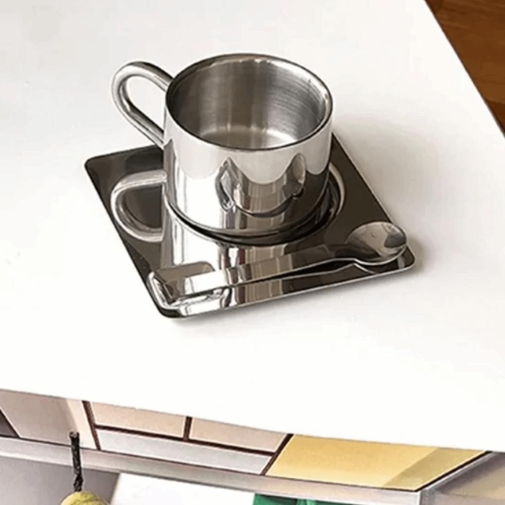 Minimalistická sada kávových šálků Žáruvzdorný kávový hrnek Špičkový pohár na vodu Restaurace