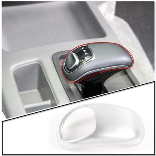 ABS Silver Interior Gear Shift Head Decor Cover Trim for Nissan Frontier 14